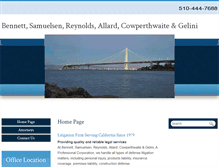 Tablet Screenshot of bsralawfirm.com